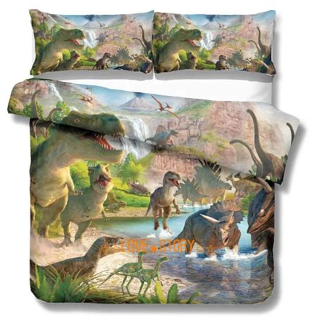 Dinosaur Single Double Queen King Super King Bed Quilt Doona Duvet