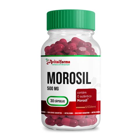 Morosil 500mg 30 Cápsulas Com Selo De Autenticidade Avitalfarma