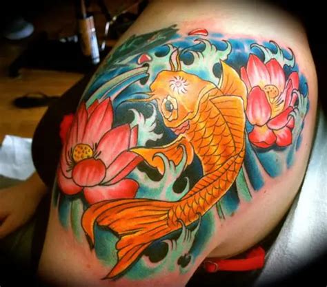 42 Mind Blowing Koi Tattoo Designs Examples Sheideas