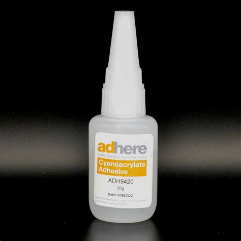 Adhere General Purpose Cyanoacrylate Adhesive Intertronics Shop