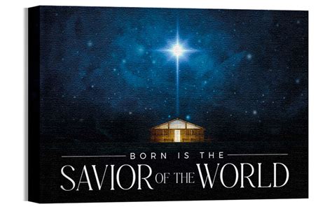 Savior of the World Canvas Print - Church Wall Art - Outreach Marketing