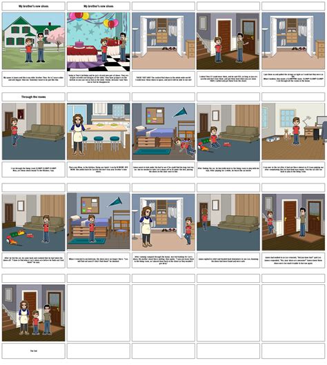 My Brothers Shoes Storyboard by c409c88f