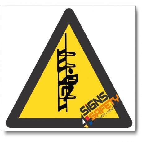 Nosa Sabs Industrial Catwalk Hazard Sign Hazard Safety Signs Online