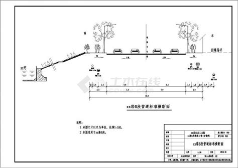 城市主干路燃气工程设计施工图其他城市道路设计施工图土木在线