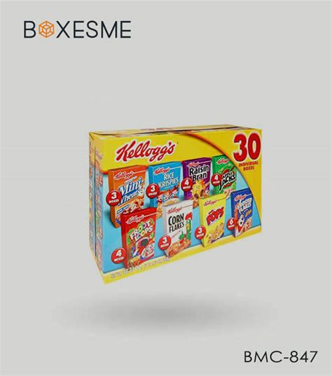 Blank Cereal Boxes Custom Cereal Boxes Boxesme