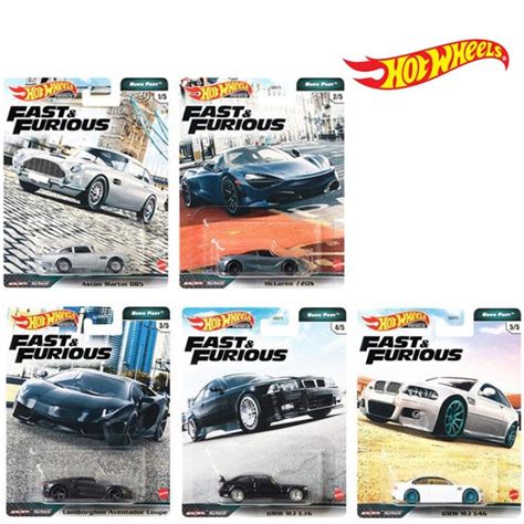 Hot Wheels Gbw Fast Furious Aston Martin Db Mclaren S Bmw M E Bmw M E Lamborghini