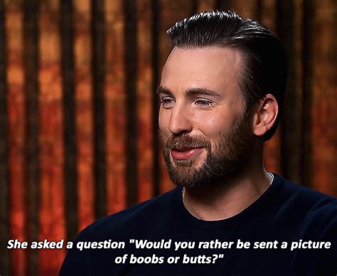 Youre Loved Chris Evans Is An Ass Man