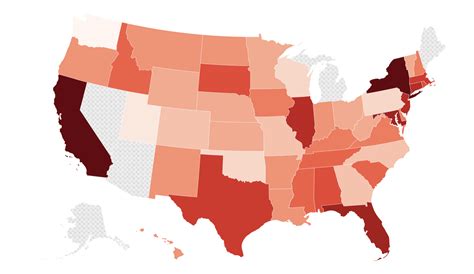 America S Red Shift Map Shows How Much Each State Moved Toward Trump