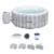Bestway Saluspa Fiji Hot Tub W Set Of Pool Spa Seat Headrest Pillows Gray Piece Fry