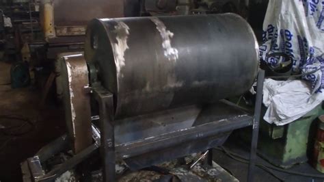 галтовочный барабан - YouTube