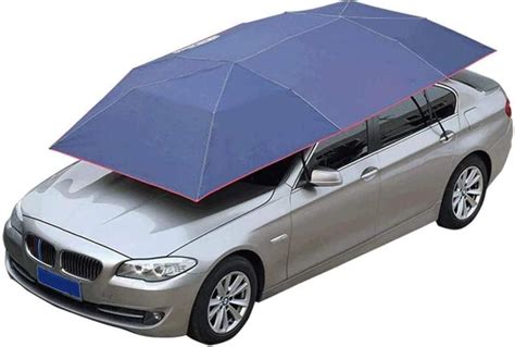 Garden Parasols Car Tent Fully Automatic Folded Portable Car Umbrella Tent Cover