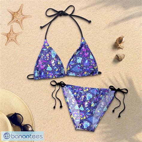Poison Pokemon Beach New String Bikini Swimwear Gift Fans Banantees
