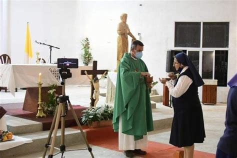 Monseñor Canecin animó a las consagradas a dejarse mirar por Dios