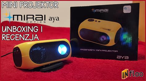 Mirai Optics Aya Mini Projektor Z Grami Unboxing I Recenzja YouTube