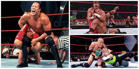 The Rock S Last 10 WWE RAW Matches Ranked Worst To Best