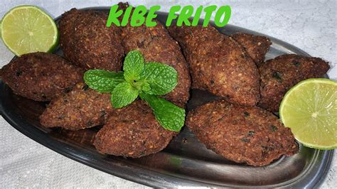 QUIBE KIBE FRITO FÁCIL RECEITA DELICIOSA E MUITO SIMPLES YouTube