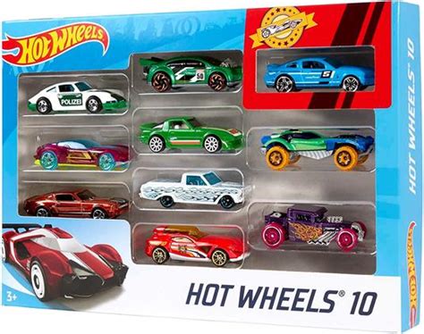 Hot Wheels Set Macchinine Da Veicoli In Scala Con Decorazioni Mozzafiato Da