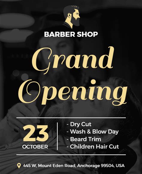 15 Creative Salon Grand Opening Flyer Ideas