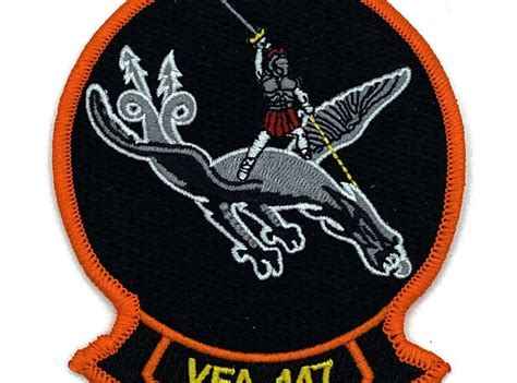 Vfa 147 Argonauts Throwback Squadron Patch Sew On Squadron Nostalgia