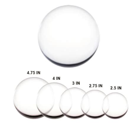 Acrylic Balls - Clear from Dubé Juggling Equipment