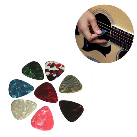 Kit 10 Paletas Palhetas P Violao Guitarra Colorido Shopee Brasil