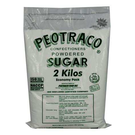 Confectioner's Powdered Sugar - Peotraco Food Inc.