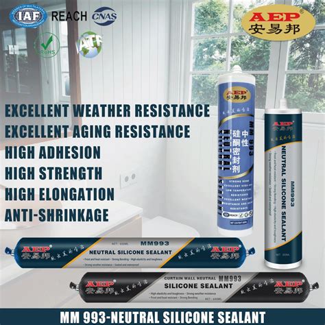 High Elastic Strength Bonding Adhesive Ms Polymer Neutral Curing