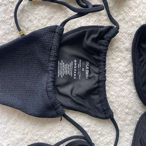 Sylk Swim Black Bikini Size Xs Piece Set Can Depop
