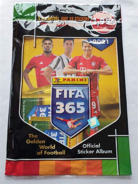 Panini Fifa 365 - 2021 box de 15 pochettes stickercollection.club