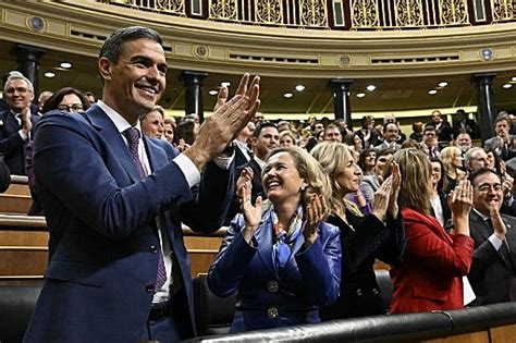 Socialista Pedro S Nchez Reeleito Na Espanha Em Internacional