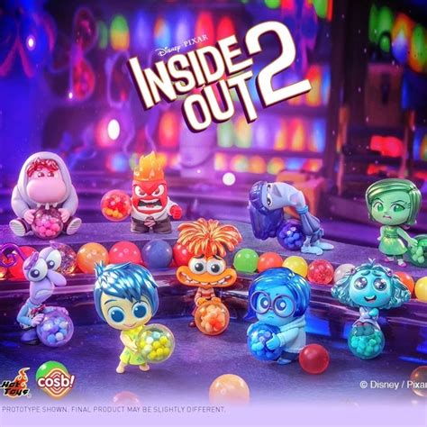 พรอมสง Hot Toys Cosbi Inside Out series ลขสทธแท CosBaby ของสะสม Disney Inside Out