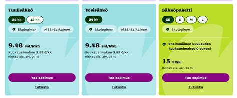 Lumme Energia - sähköyhtiö vertailussa