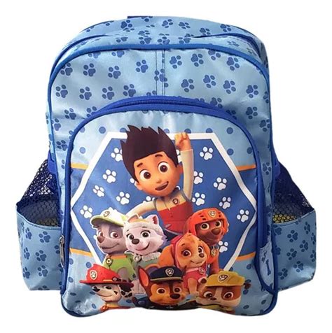 Mochila De Costas Escolar Infantil Pequena Patrulha Canina Mercadolibre