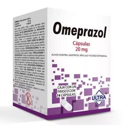 Omeprazol 20 Mg 14 Cápsulas Meses sin intereses