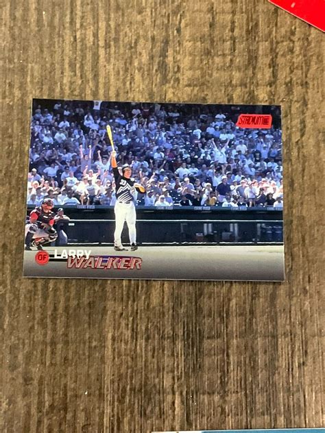 Topps Stadium Club Red Foil Larry Walker Colorado Rockies