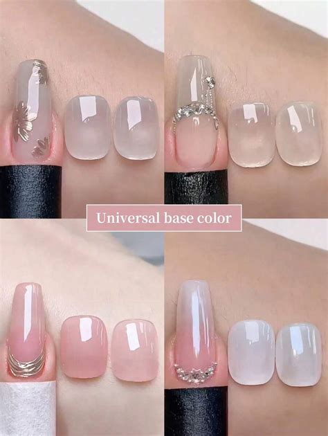 Annies Ml Pc Versatile Nude Color Nail Polish Gel New Formula Sheer Whitening Milky