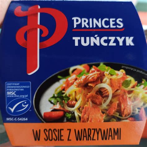 Tunczyk W Sosie Z Warzywami Princes