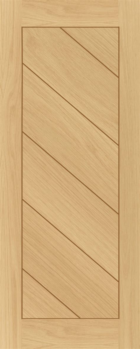 Deanta Torino Prefinished Oak FD30 FSC Fire Door Premium Security