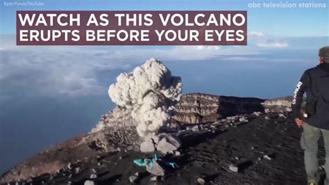 Watch as this volcano erupts before your eyes - 6abc Philadelphia