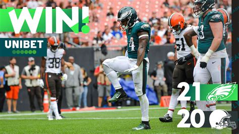 Eagles Vs Browns Game Recap Preseason Week 2