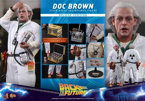 Hot Toys MMS 609 610 Back To The Future Doc Brown Hot Toys Complete Checklist