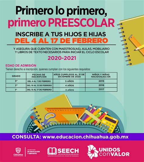 Inscripciones Preescolar 2021 Preinscripciones Usebeq Primer Grado