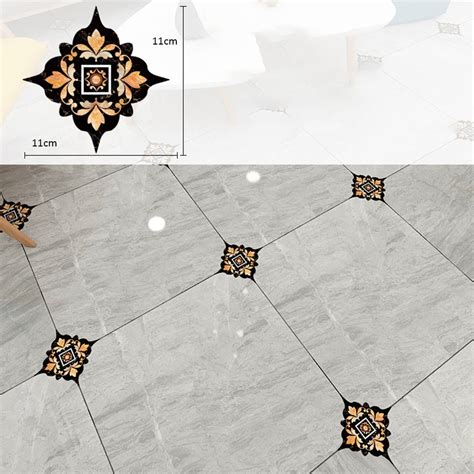 Juego de pegatinas autoadhesivas de PVC para azulejo de cerámica