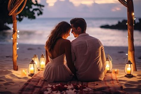Premium Ai Image Romantic Dinner