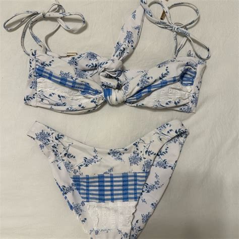 Elysiian Swim Elysiian Bikini In Montauk Reversible Poshmark