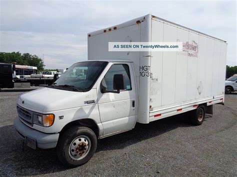 2000 Ford E350 16 Box Truck