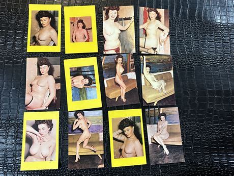 AdultStuffOnly LOT Of 12 Vintage Pinup Nude POSTCARDS X51