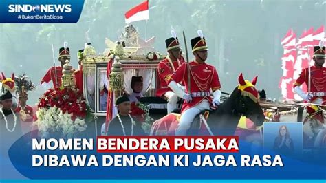 Kirab Budaya HUT RI Bendera Pusaka Dibawa Dengan Ki Jaga Rasa Ke