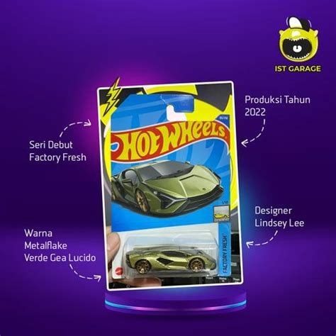 Jual Hot Wheels Lamborghini Sian FKP Kota Depok IST Garage NEW