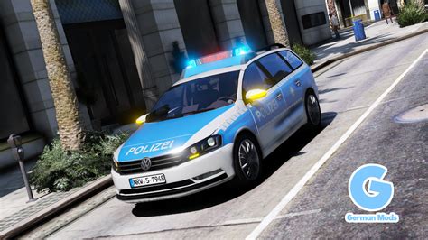 Vw Passat B Polizei Nrw Els Reflection Gta Mods